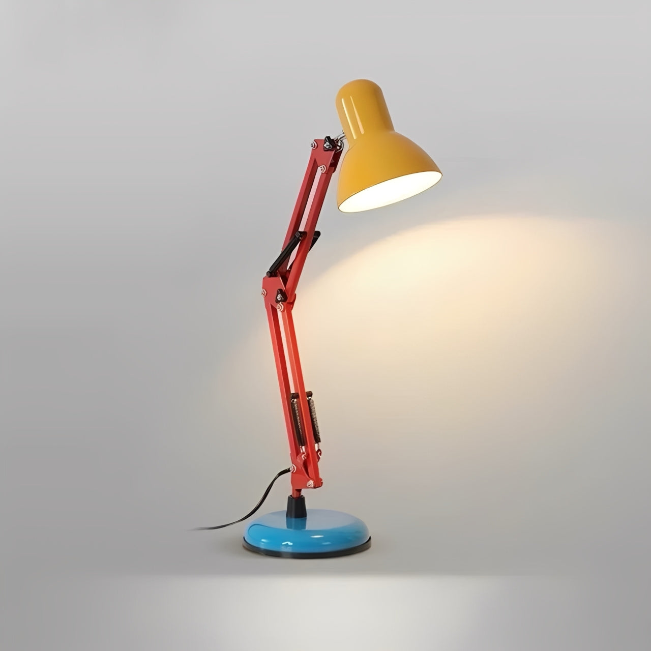 Memphis Retro Table Lamp for Study - Full Spectrum Eye Protection Desk Lamp
