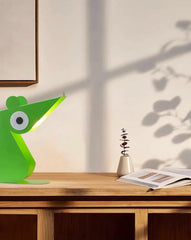 Memphis Mouse Whimsical Desk Lamp – Eclectic Study Light with Full-Spectrum Eye Protection