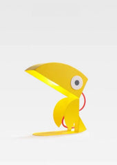 Memphis Cute Parrot Whimsical Desk Lamp – Eclectic Study Light with Full-Spectrum Eye Protection