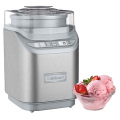 Cuisinart Gelateria 2 Quart Capacity Ice Cream, Frozen Yogurt, Gelato and Sorbet Maker