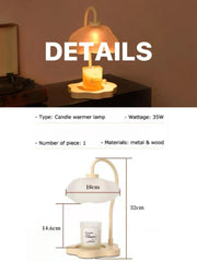 Cute Unique Cloud Candle Warmer Lamp with Timer for Large Candles