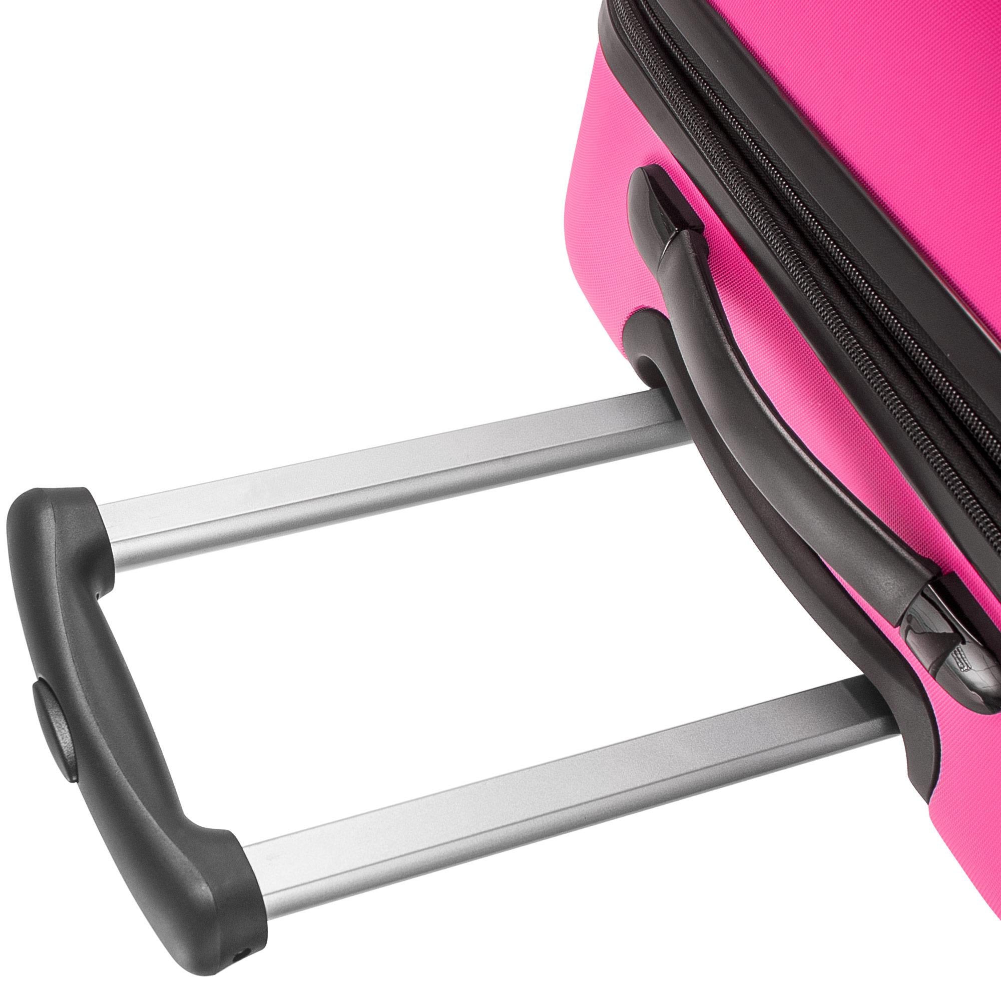 3 Piece Set of Suitcases, Hard Shell Trolley Cases with TSA Locks 20 Inches 24 Inches 28 Inches