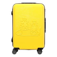 Cats Hard-shell Spinner Luggage Set, Yellow, 3 Pcs.