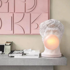 Naughty David Popping Gum Lamp – Cute Modern Designer Bedside Light