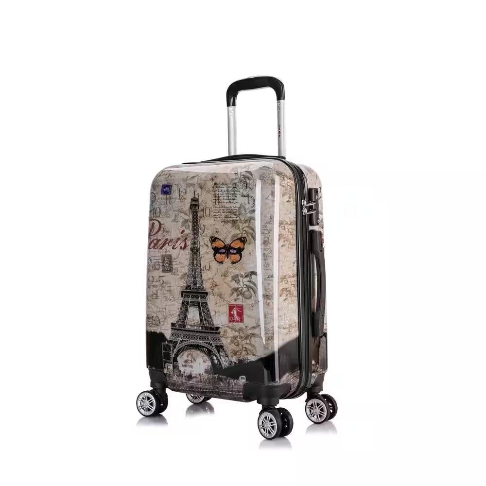 Paris Prints Lightweight Hardside Spinner 20 In. Carry-On