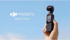 DJI Pocket 2 Creator Combo - 3-Axis Gimbal Stabilizer with 4K Camera, 64MP Photo, and Accessories for Android and iPhone