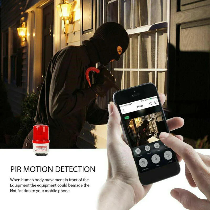1080P HD WiFi Ring Doorbell Security Camera with Wireless Chime