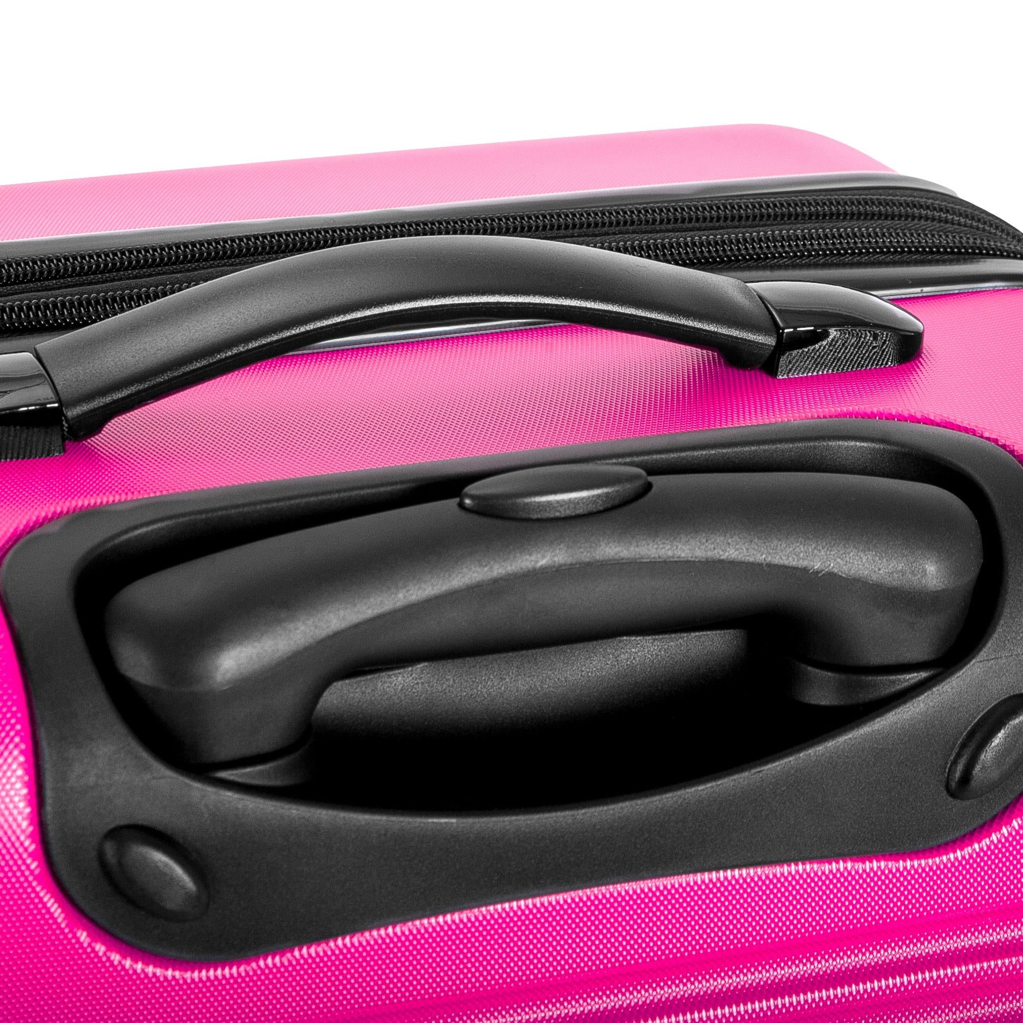 3 Piece Set of Suitcases, Hard Shell Trolley Cases with TSA Locks 20 Inches 24 Inches 28 Inches