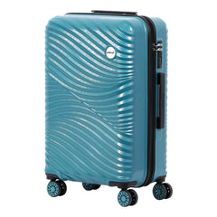 Biggdesign Moods up Hard Luggage Sets with Spinner Wheels, Steel Blue, 3 Pcs.