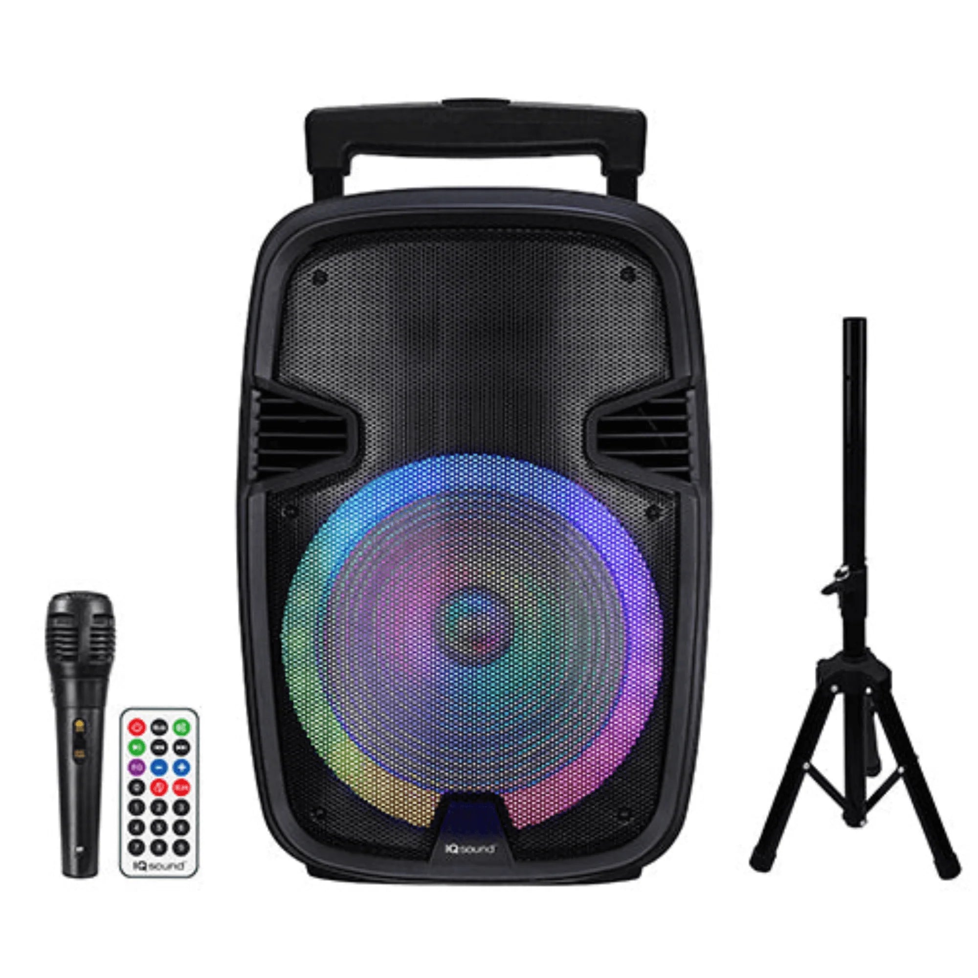 Supersonic 15" Portable Bluetooth Speaker with True Wireless Stereo & Mic (IQ-5715DJBT)