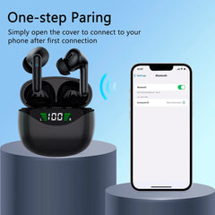 Bluetooth 5.3 Wireless Noise Cancelling TWS Earbuds - Waterproof Headset