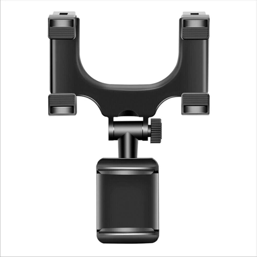 360-Degree Rotating Universal Car Rearview Mirror Mount for GPS and Cell Phones