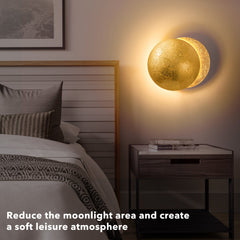 Phases of Moon Wall Fixture - Celestial Home Décor