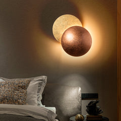 Phases of Moon Wall Fixture - Celestial Home Décor