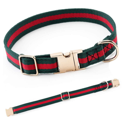 Deluxe Dog Collar - Durable with Metal Buckle for Small Dogs