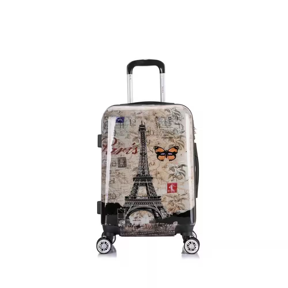 Paris Prints Lightweight Hardside Spinner 20 In. Carry-On