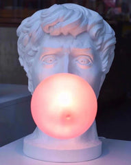 Naughty David Popping Gum Lamp – Cute Modern Designer Bedside Light
