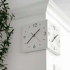 Backlit Corner Clock with Motion Sensor