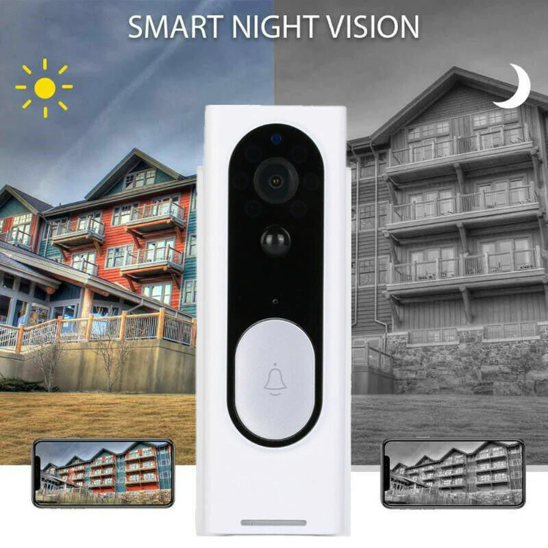 1080P HD WiFi Ring Doorbell Security Camera with Wireless Chime